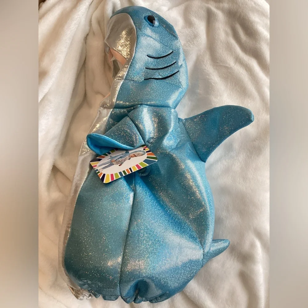 🦈 Infant Halloween Costume Shark Going Wild NEW 6-9 Months